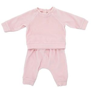 Baby Velour Sweatshirt Set
